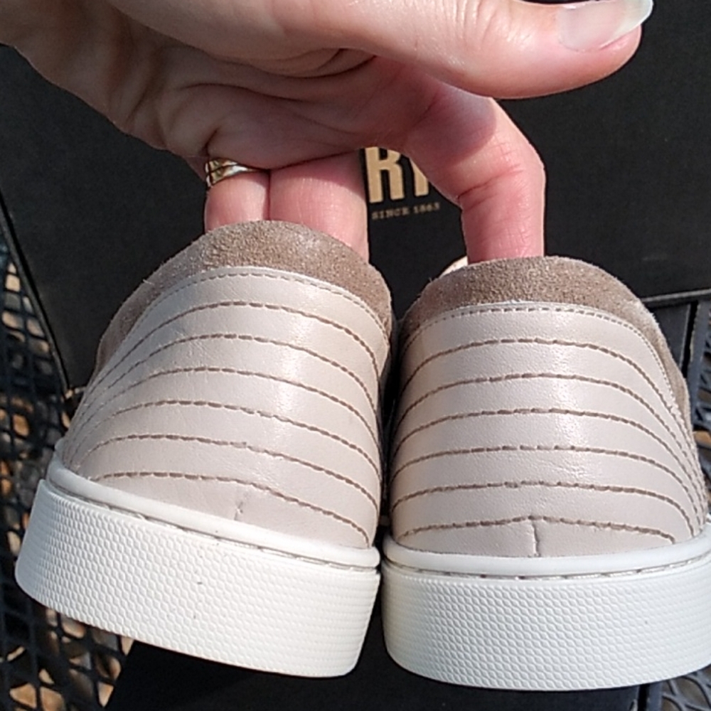 NIB Women's Frye Ivy Stitch off white shoes sz 10 - Picture 5 of 10